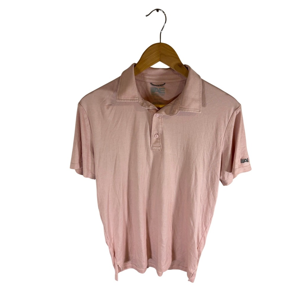 American Eagle Outfitters Pink Short Sleeve Polo Shirt Women's S/P CH Golf